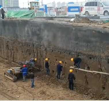 石家庄新乐土钉墙支护
