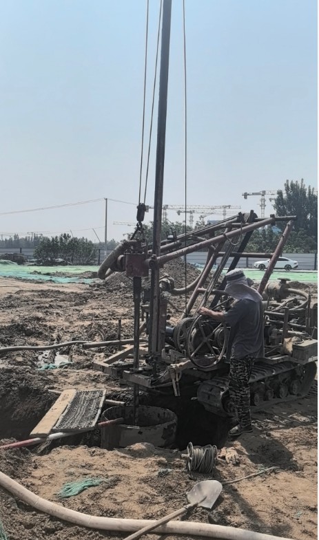 石家庄新乐工地打井